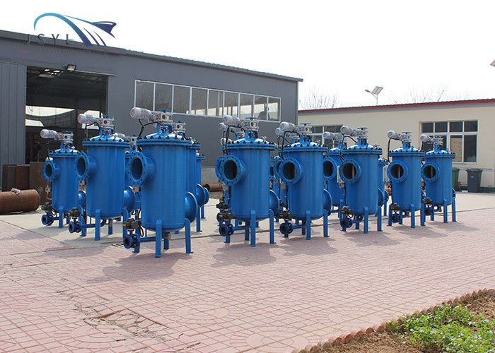 Bộ lọc nước áp suất thấp công nghiệp lưu lượng lớn Bộ lọc rửa ngược nhiều xi lanh tự động