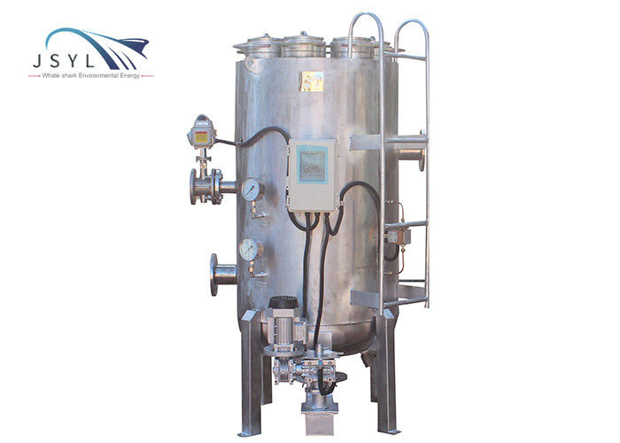 Bộ lọc lưới thiêu kết 900m3 / H 304 Bộ lọc rửa ngược chính xác đa lõi tự động