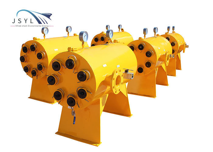Bộ lọc màn hình rửa ngược thủ công 2,5MPA ngang cho các nhà máy điện