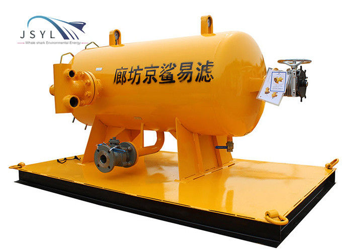 Bộ lọc rửa ngược thủ công ngang 60m3 / H 20 Micron