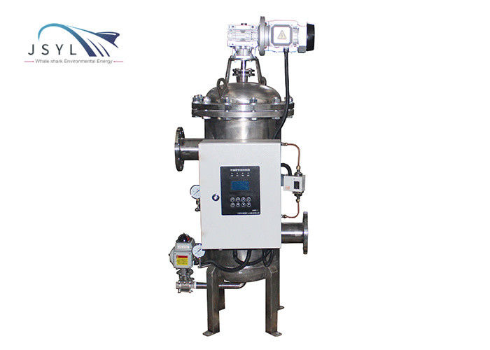 Nước thải Phần tử lọc dây nêm 304 Bộ lọc bàn chải tự làm sạch tự động