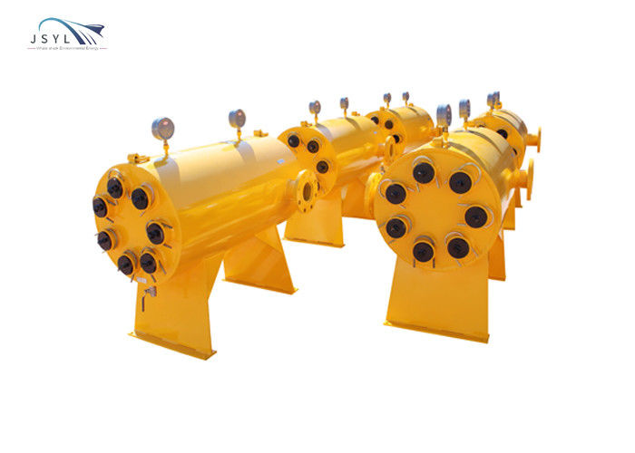 Bộ lọc màn hình rửa ngược thủ công 2,5MPA ngang cho các nhà máy điện