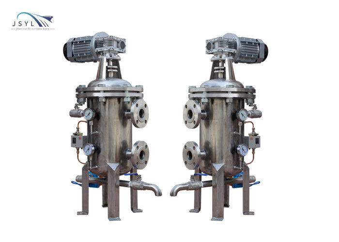 Loại bàn chải Phần tử lọc dây nêm Bộ lọc nước biển tự động Backflush